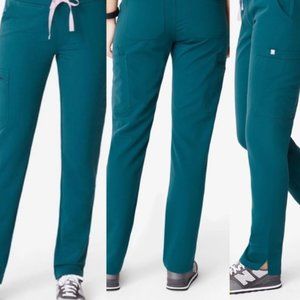 FIGS Yola Scrub Pants - Caribbean Blue